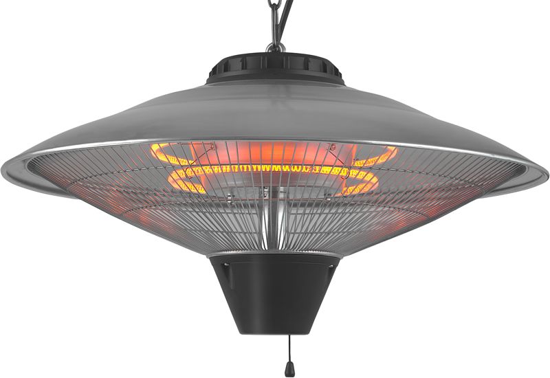 Foto van Eurom partytent heater 2100 patioheater terrasverwarmer grijs