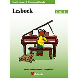 Foto van Hal leonard pianomethode lesboek 4 pianoboek