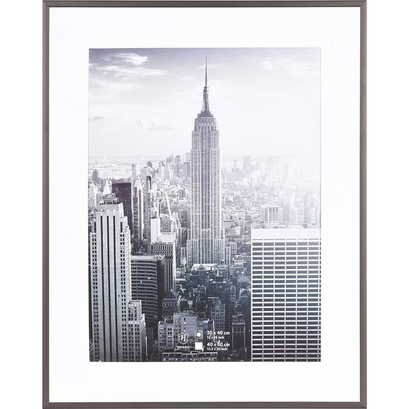 Foto van Henzo fotolijst manhattan - 40 x 50 cm - grijs