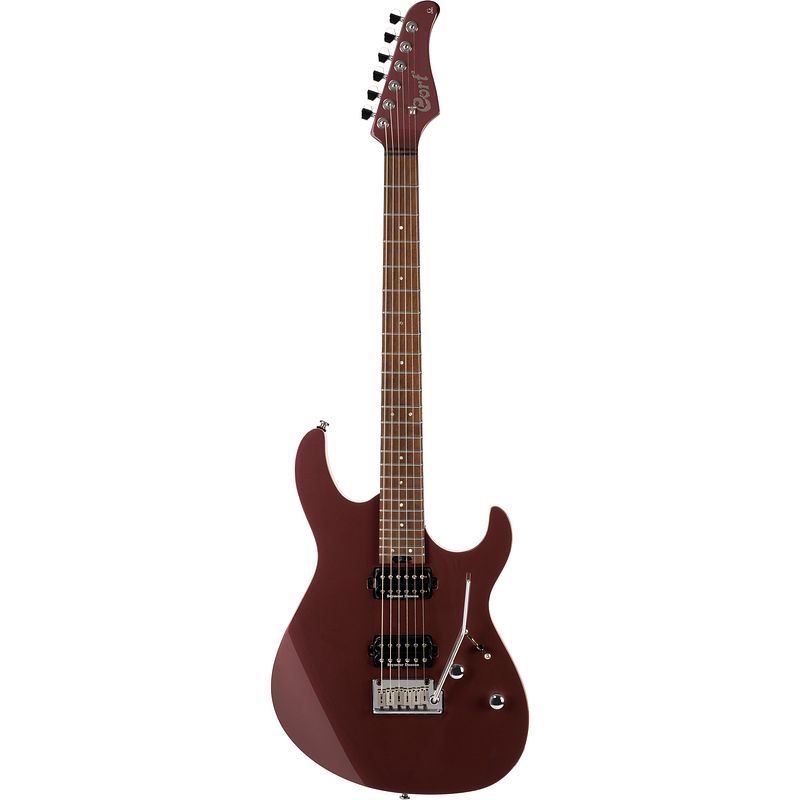 Foto van Cort g300 pro vivid burgundy elektrische gitaar
