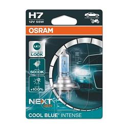 Foto van Osram auto 64210cbn-01b halogeenlamp cool blue intense h7 55 w 12 v