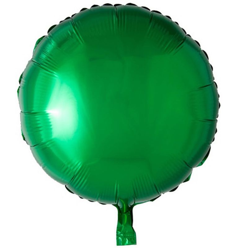 Foto van Wefiesta folieballon rond 45 cm groen