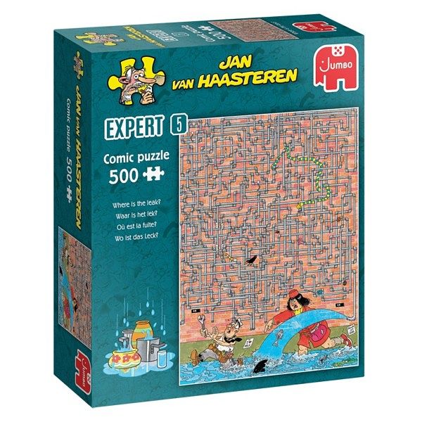 Foto van Jumbo puzzel jan van haasteren expert 5 tbd aug 500 stukjes