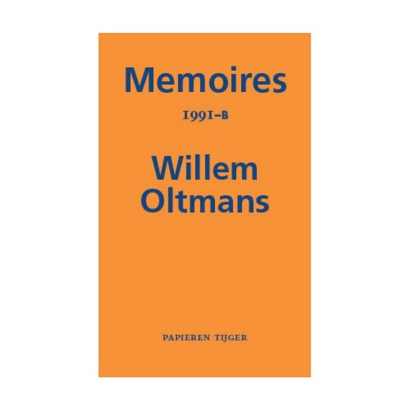 Foto van Memoires 1991-b - memoires willem oltmans