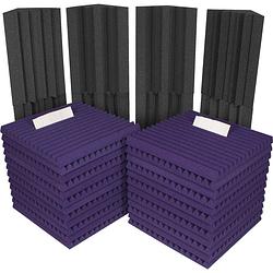 Foto van Auralex project 2 roominator kit pur purple paars (32-delig)