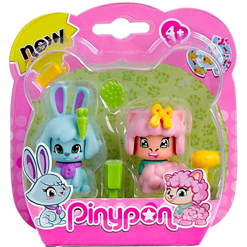 Foto van Pinypon huisdier pinypon 2-pack (konijn)