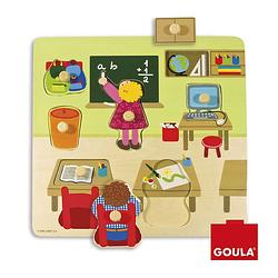 Foto van Goula noppenpuzzel op school - 7 stukjes