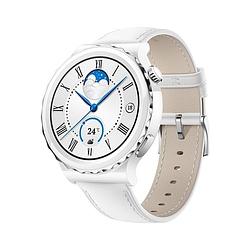 Foto van Huawei smartwatch watch gt 3 pro ceramic (wit)