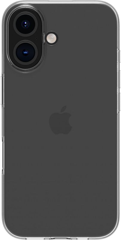 Foto van Bluebuilt apple iphone 16 back cover transparant