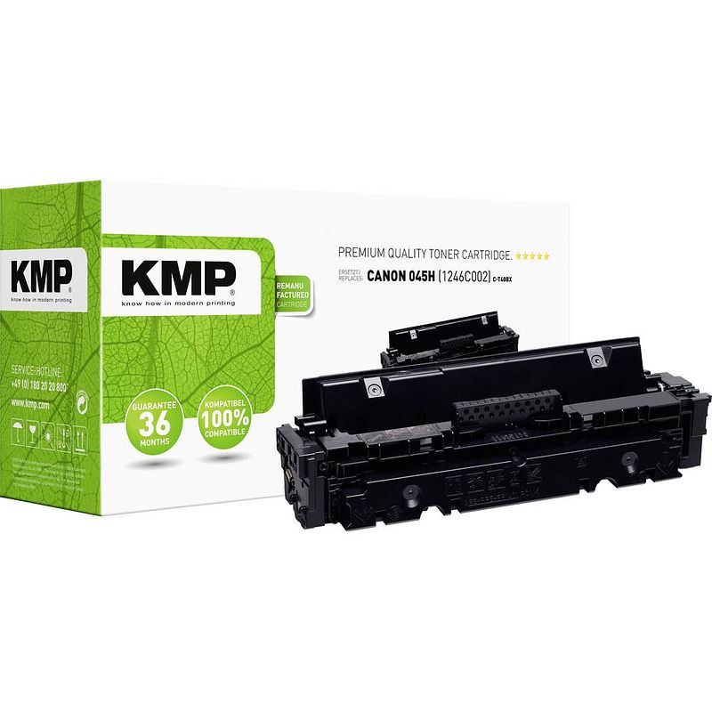 Foto van Kmp toner vervangt canon 045h zwart 2800 bladzijden c-t40bx