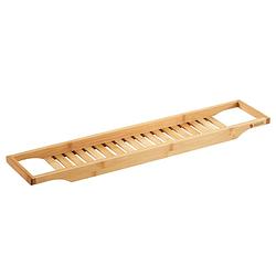 Foto van Acaza badplank, bamboe bad brug, plank voor in bad, 74 cm, bamboe hout