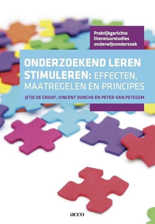 Foto van Onderzoekend leren stimuleren - jetje de groof, peter van petegem, vincent donche - ebook (9789033497346)