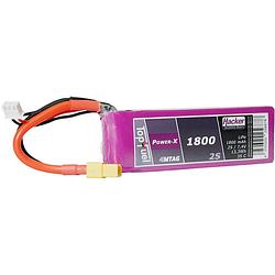 Foto van Hacker lipo accupack 7.4 v 1800 mah aantal cellen: 2 35 c softcase xt60