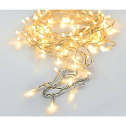 Foto van Christmas decoration lichtsnoeren warm wit -2x -2 m -24 leds- batterij - kerstverlichting kerstboom