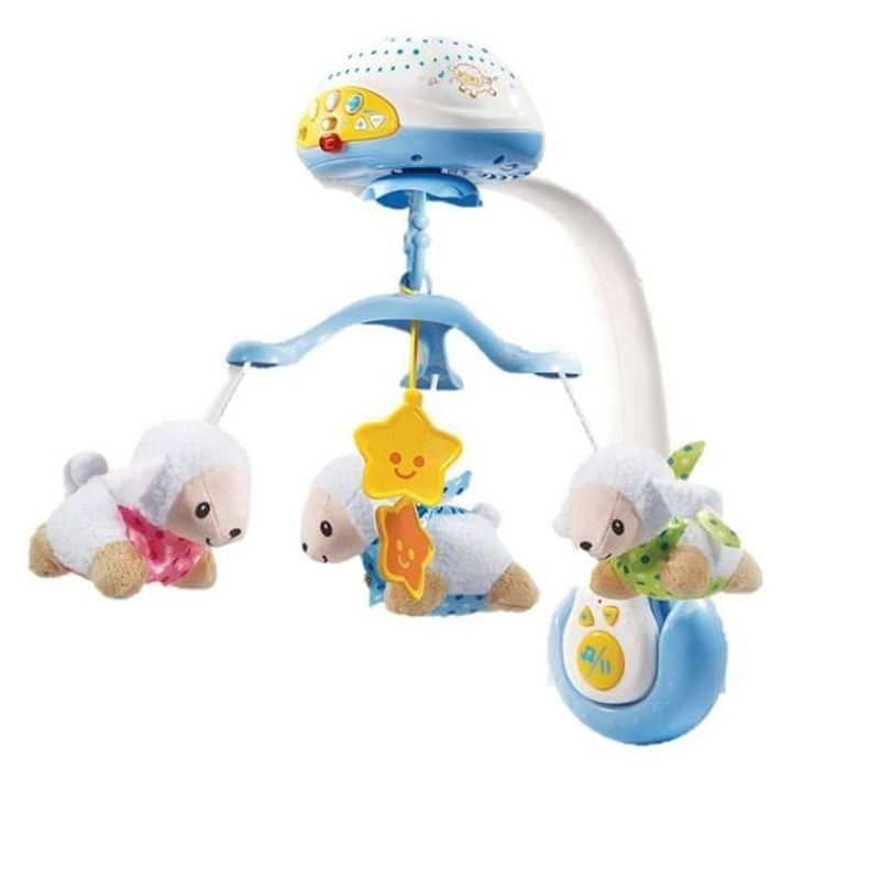 Foto van Vtech - vtech baby - mobiel lumi mobile blue sheep count