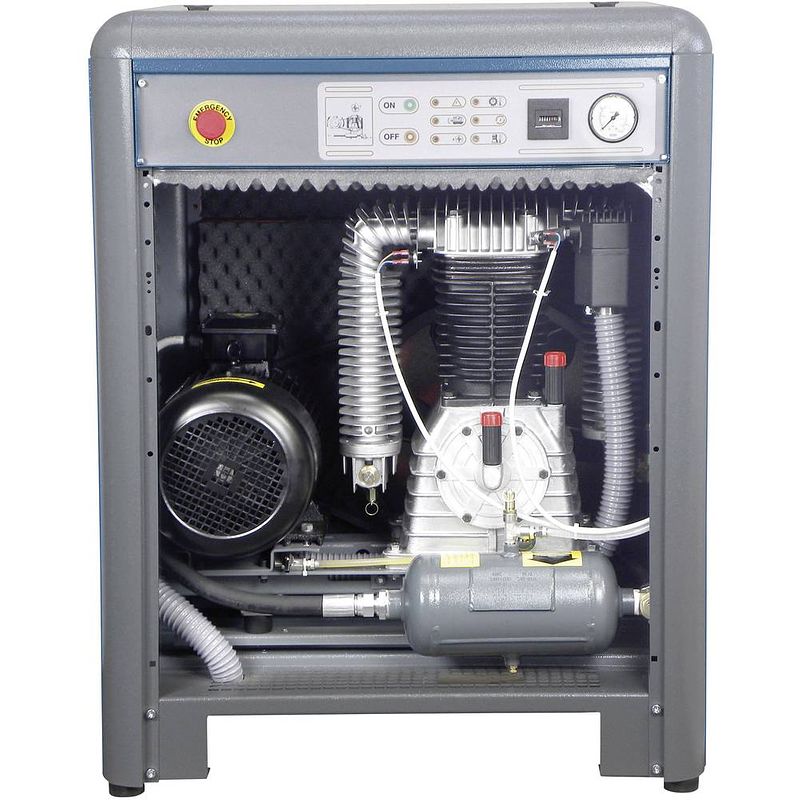 Foto van Aerotec silent basis pro b-ak50-15 pneumatische compressor 15 bar