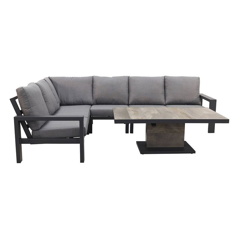 Foto van Vdg montana/jersey deluxe aluminium loungeset