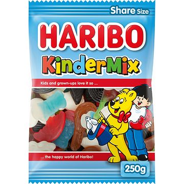 Foto van Haribo kindermix 250g bij jumbo