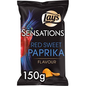 Foto van Lay's sensations red sweet paprika chips 150gr bij jumbo