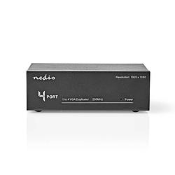 Foto van Nedis vga splitter - cspl5904bk - zwart