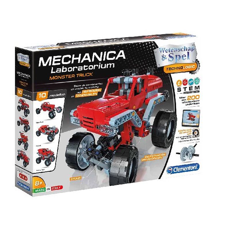 Foto van Clementoni mechanica laboratorium monstertruck