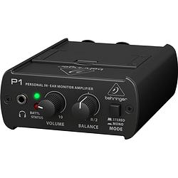 Foto van Behringer powerplay p1 draadgebonden in-ear monitorsysteem