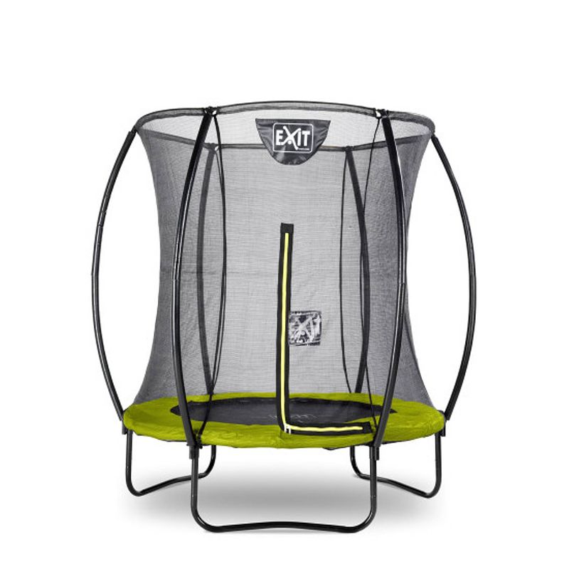 Foto van Exit silhouette trampoline rond - 183 cm - groen