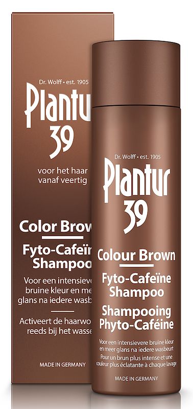 Foto van Plantur 39 color brown fyto-cafeïne shampoo