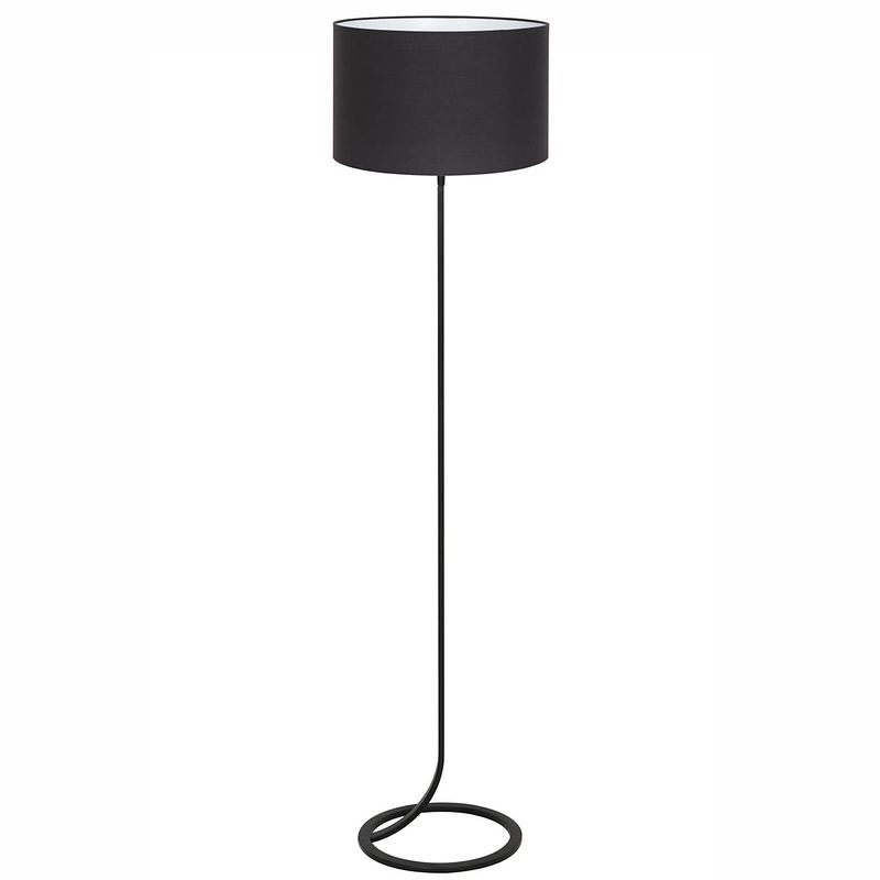 Foto van Light & living mavey staande lamp zwart