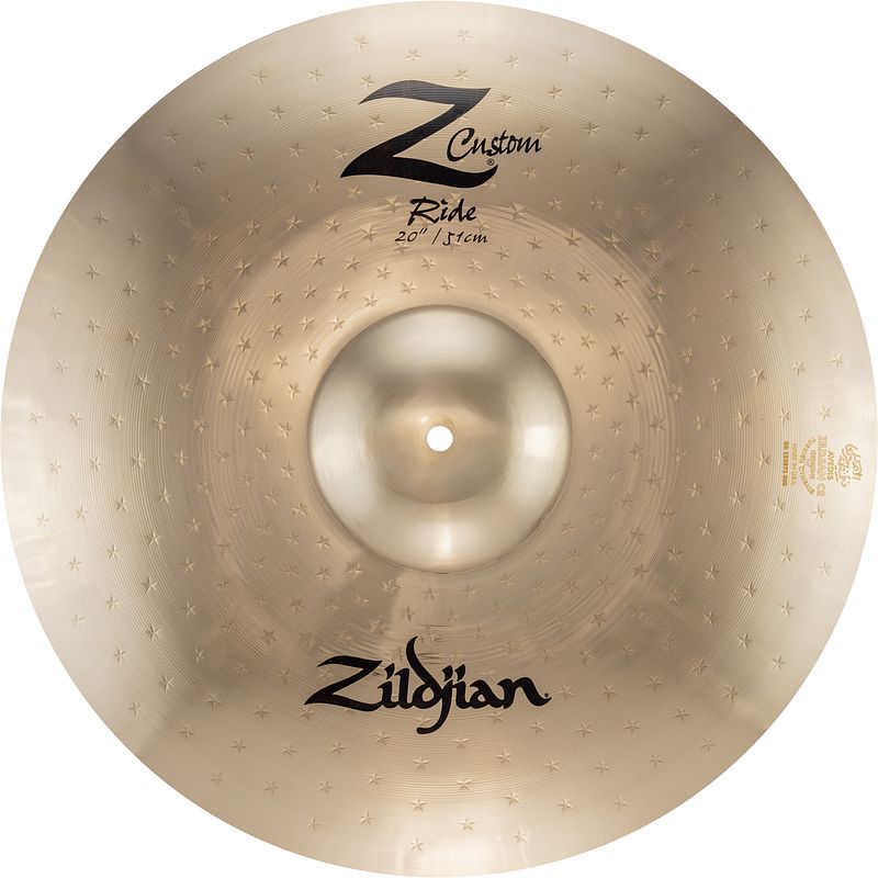 Foto van Zildjian z40120 z custom ride brilliant 20 inch ride bekken