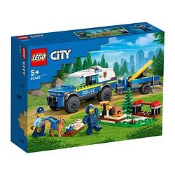 Foto van Lego city police mobiele politie hondentraining 60369