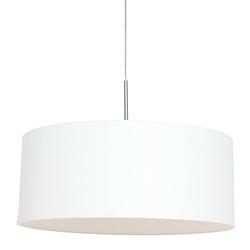 Foto van Moderne hanglamp - steinhauer - metaal - modern - e27 - l: 50cm - voor binnen - woonkamer - eetkamer - zilver