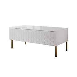 Foto van Meubella salontafel harvey - wit - 120 cm