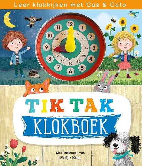 Foto van Tik tak klokboek - rebo international b.v. - kartonboekje;kartonboekje (9789036644471)