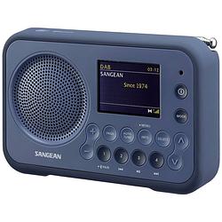 Foto van Sangean dpr-76bt zakradio dab+, vhf (fm) aux, bluetooth, dab+, fm toetsvergrendeling donkerblauw