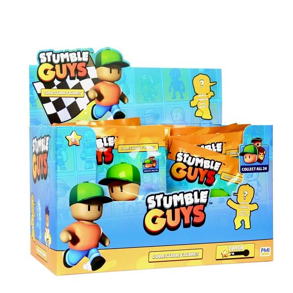 Foto van Stumble guys figuur 1 stuk 6 cm in blindbag