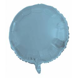 Foto van Folat folieballon rond 45 cm lichtblauw