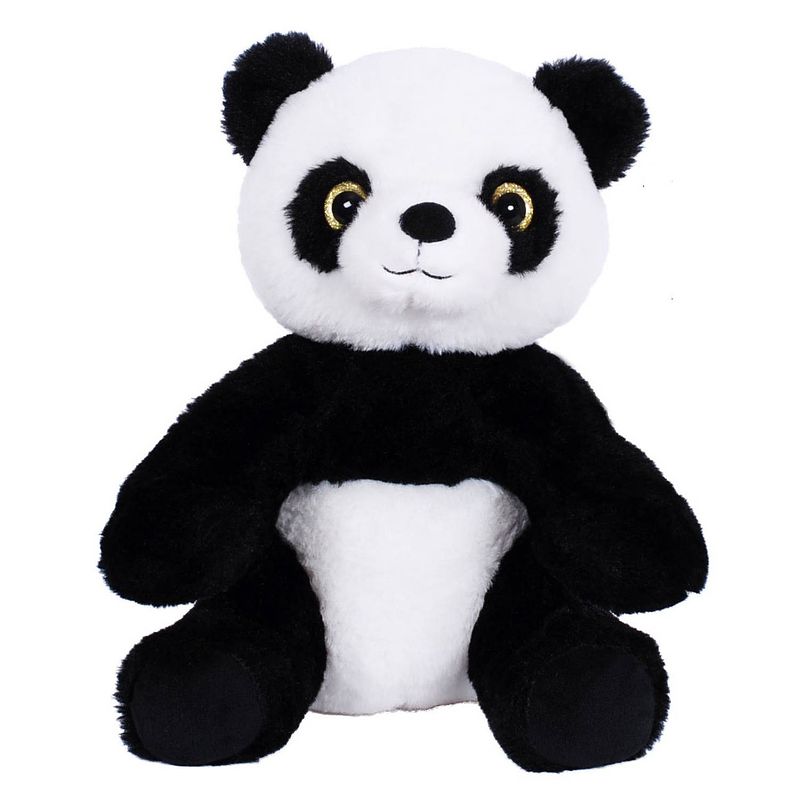 Foto van Pluche speelgoed knuffeldier panda beer van 25 cm - knuffeldier