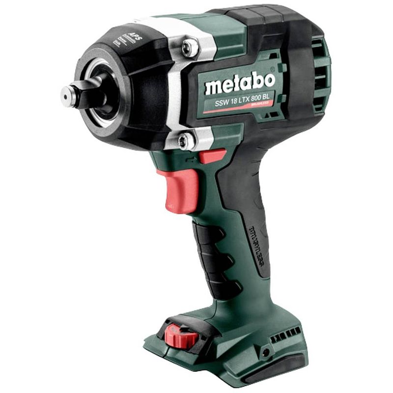 Foto van Metabo ssw 18 ltx 800 bl 602403850 accu-slagmoersleutel 18 v brushless, zonder accu, zonder lader