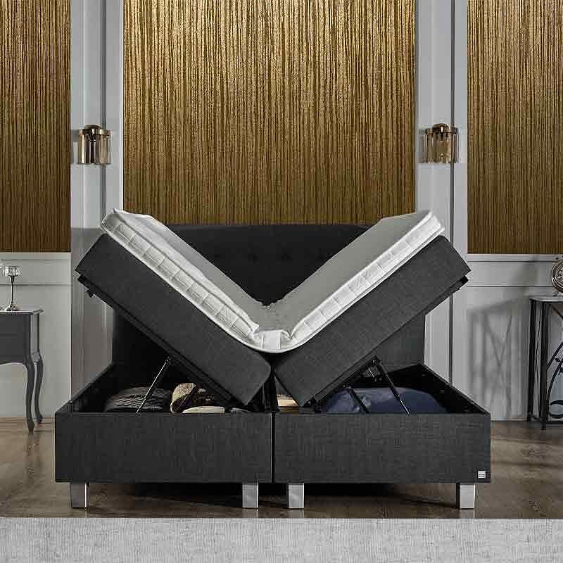 Foto van Dreamhouse bedding boxspring met opbergruimte - home storage 140 x 200 cm, montage: excl. montage