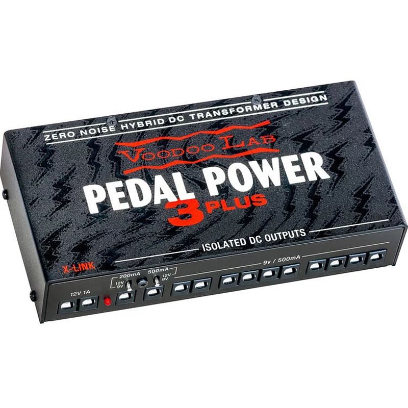 Foto van Voodoo lab pp3p pedal power 3 plus multivoeding effectpedalen 12 uitgangen