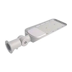 Foto van V-tac vt-59st-s led straatverlichting met lichtsensor - grijs - samsung - ip65 - 50w - 5000 lumen - 4000k - 5 jaar