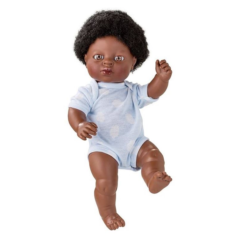 Foto van Berjuan babypop newborn afrikaans 38 cm jongen