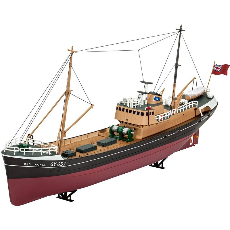 Foto van Revell modelboot northsea fishing trawler 37 cm 61-delig