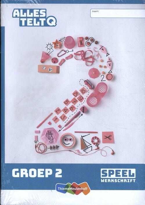 Foto van Alles telt q speelwerkschrift groep 2 (set a 5 ex) - paperback (9789006919264)