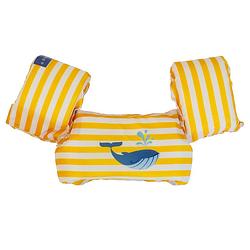 Foto van Swim essentials yellow-white whale puddle jumper 2-6 years