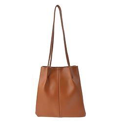 Foto van Juleeze handtas dames 24*25 cm bruin polyester tas damestas tas