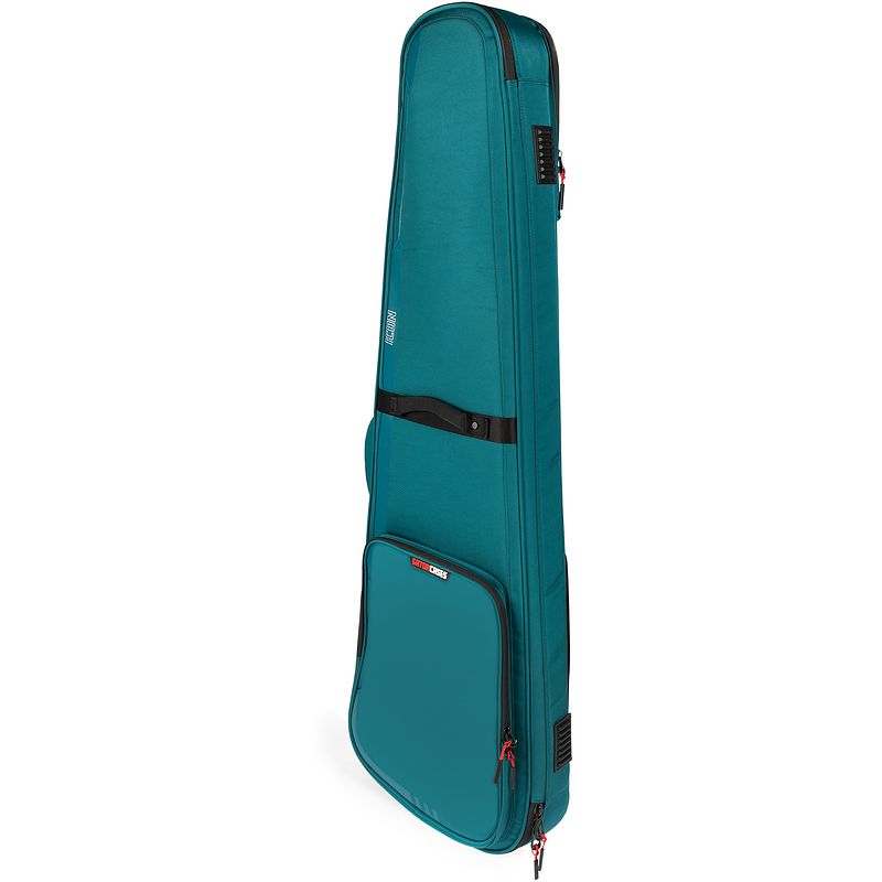 Foto van Gator cases g-iconbass-blu icon serie softcase voor elektrische basgitaar - blauw