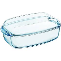 Foto van Pyrex ovenschaal essentials 4,5 liter 33 cm glas transparant