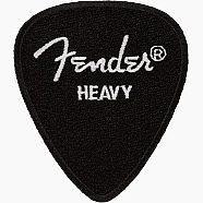 Foto van Fender patch heavy pick patch zwart